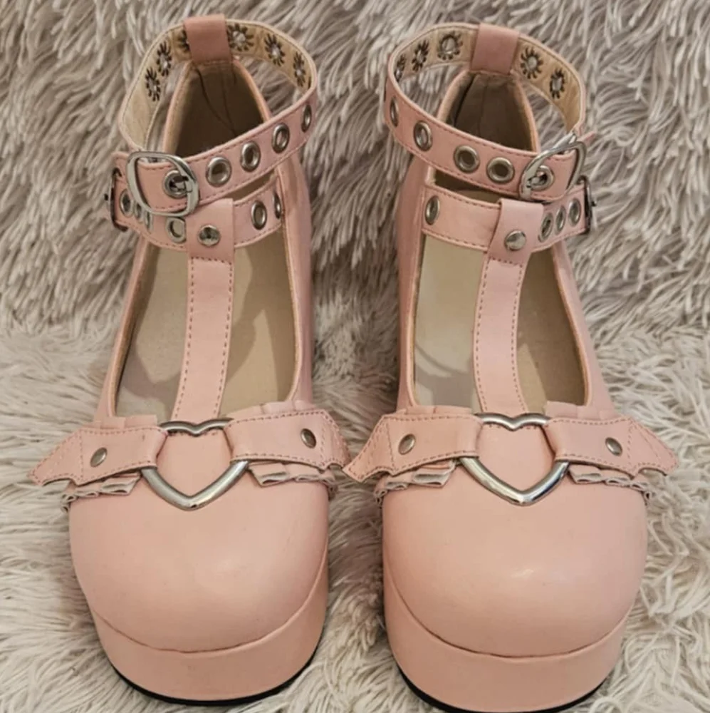 Mary Janes Gothic Lolita Platform Shoes - Picture 1 of 4